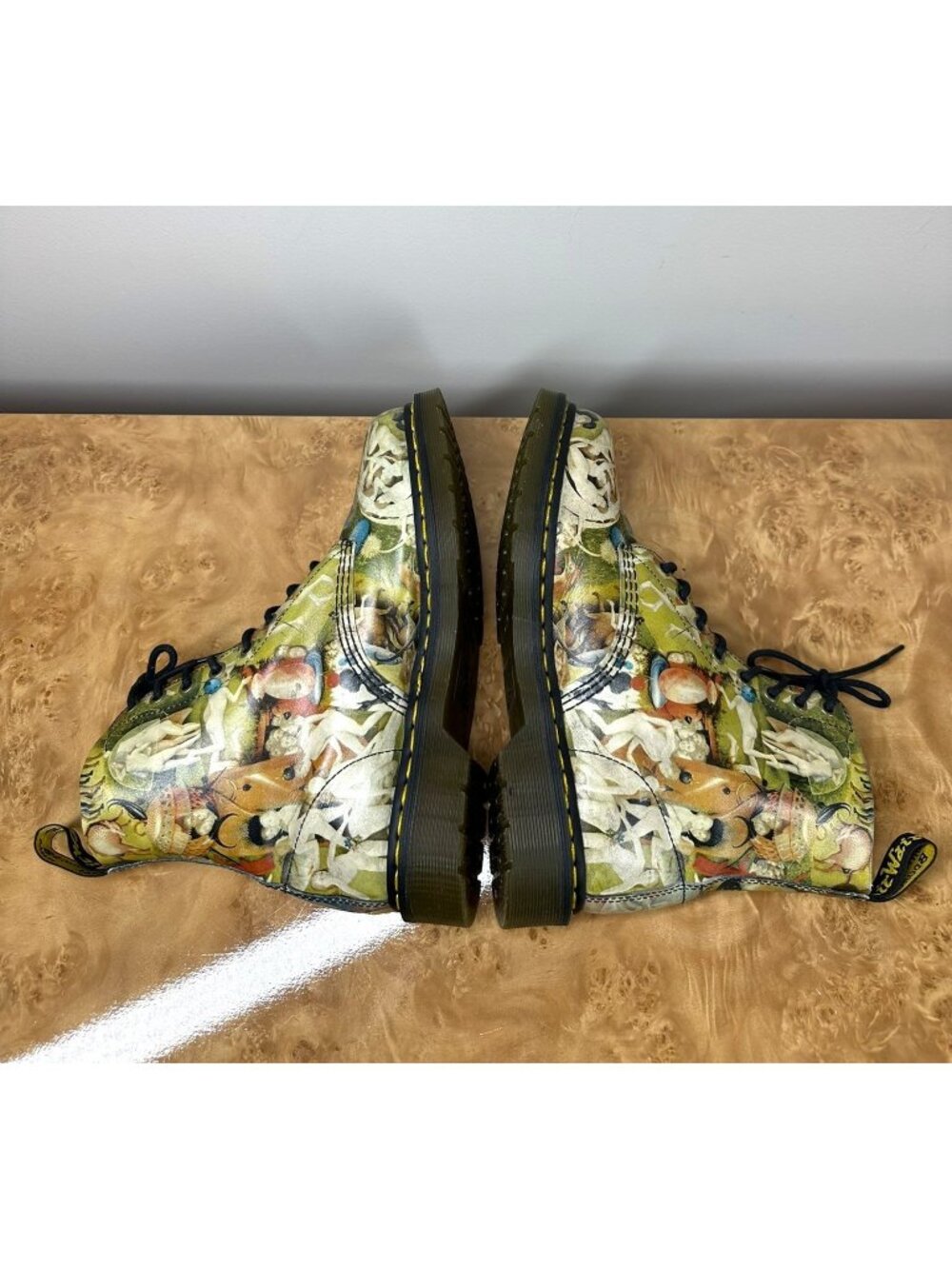 Dr Martens 1460 Pascal Hieronymus Bosch Heaven Boots EU 41 US W 9 Rare - Picture 6 of 9